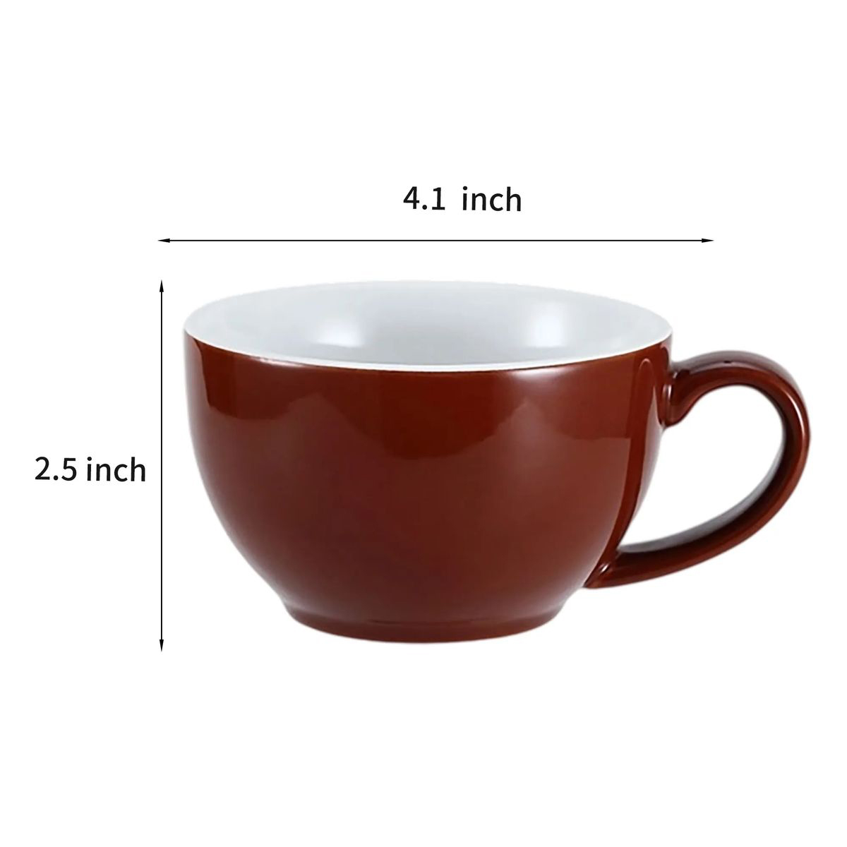 Elegant Ceramic Saucer for Coffee or Cappuccino 12
