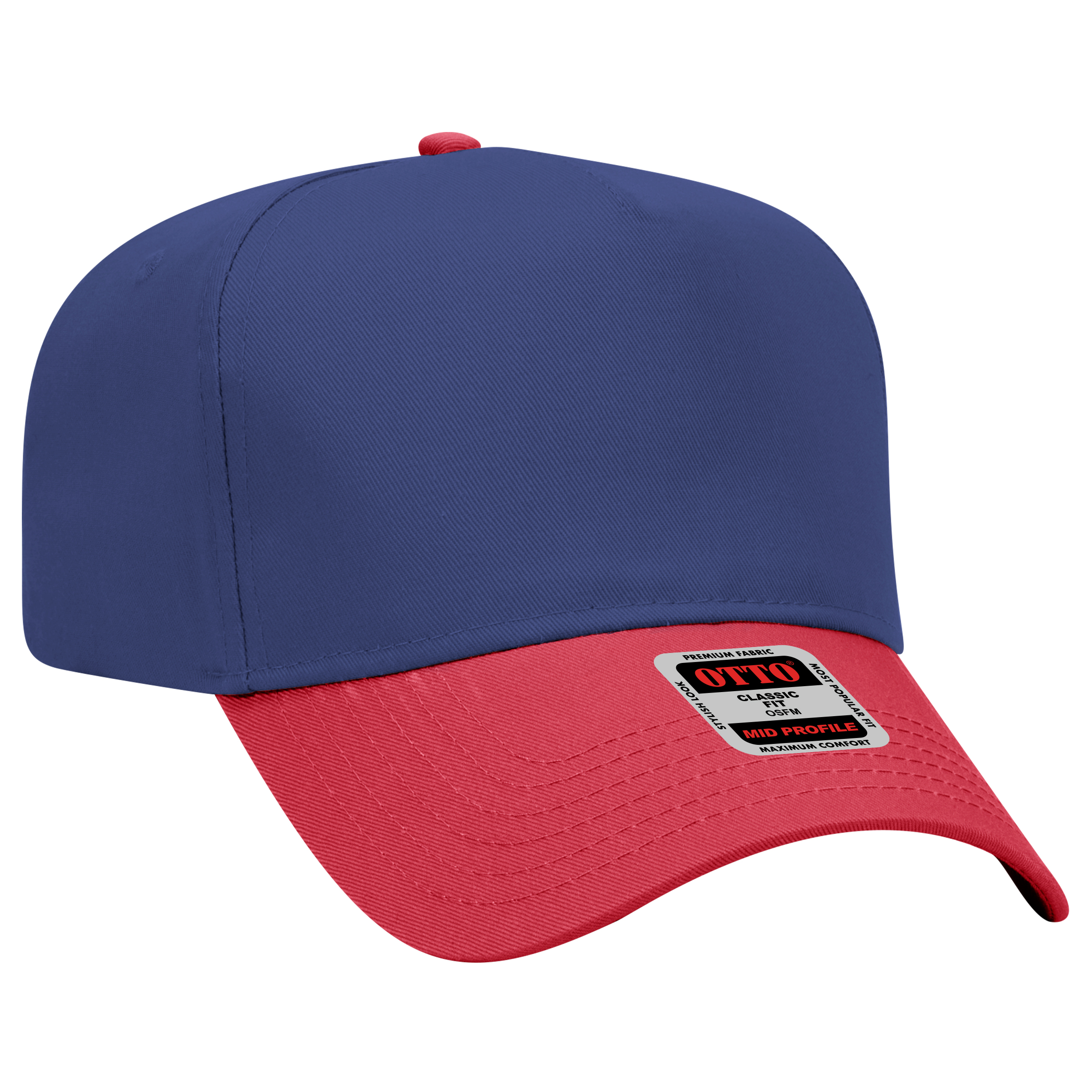 OTTO CAP® 5 Panel Mid Profile Baseball Cap 29