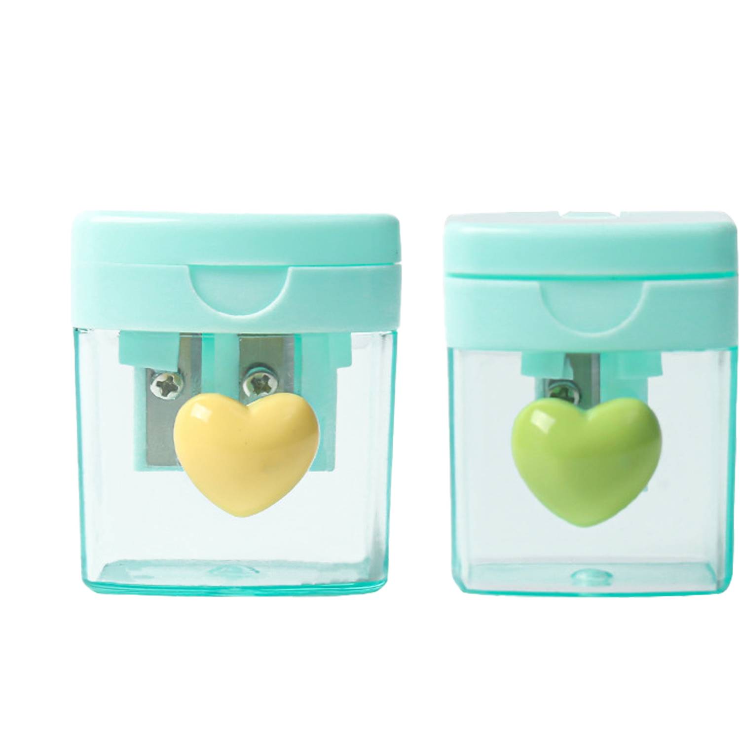 Cute Cartoon Pencil Sharpener with Lid for Kids – Manual 8