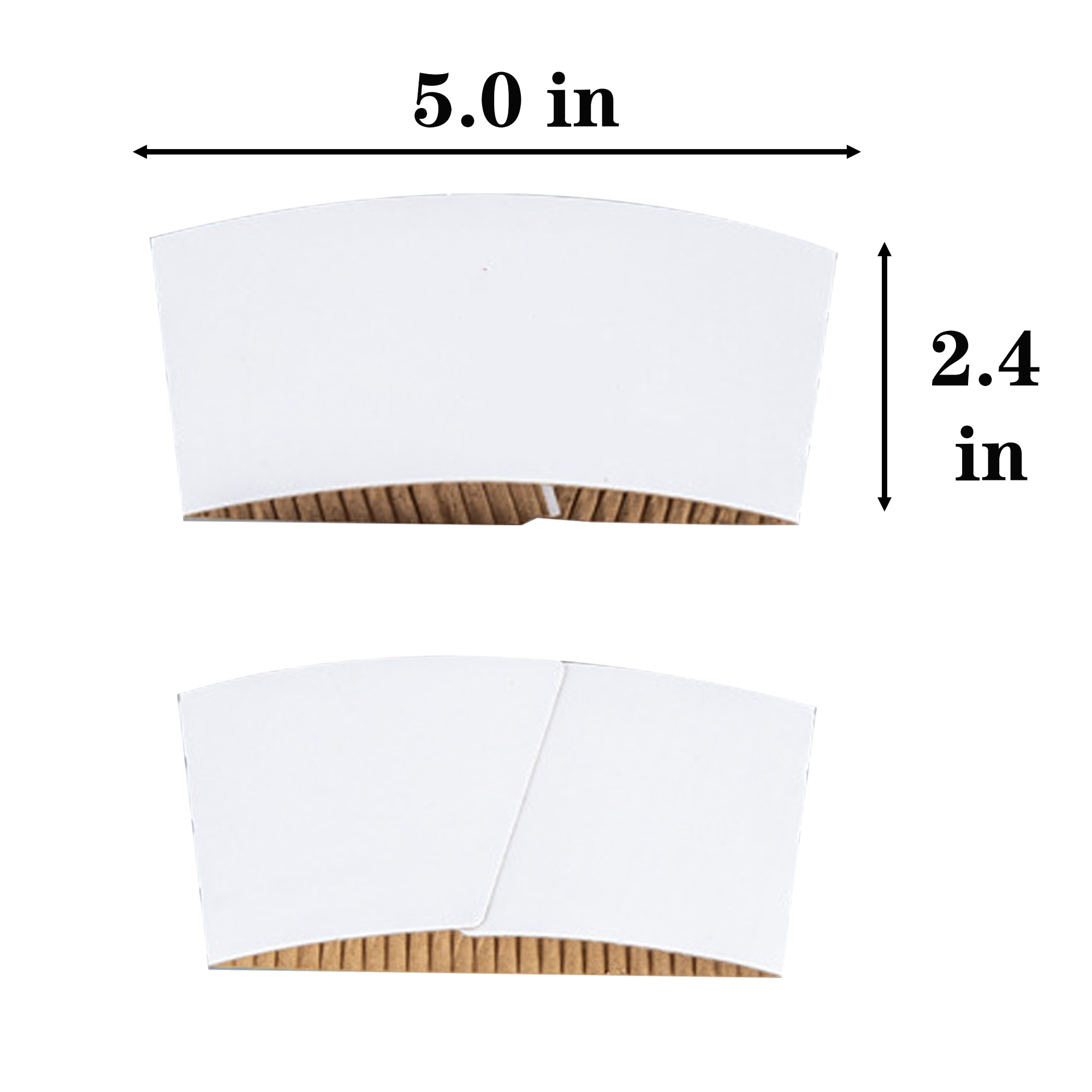 Disposable Kraft Paper Cup Cover 2