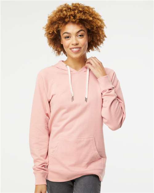 Unisex Icon Lightweight Loopback Terry Hooded Sweatshirt - SS1000 81