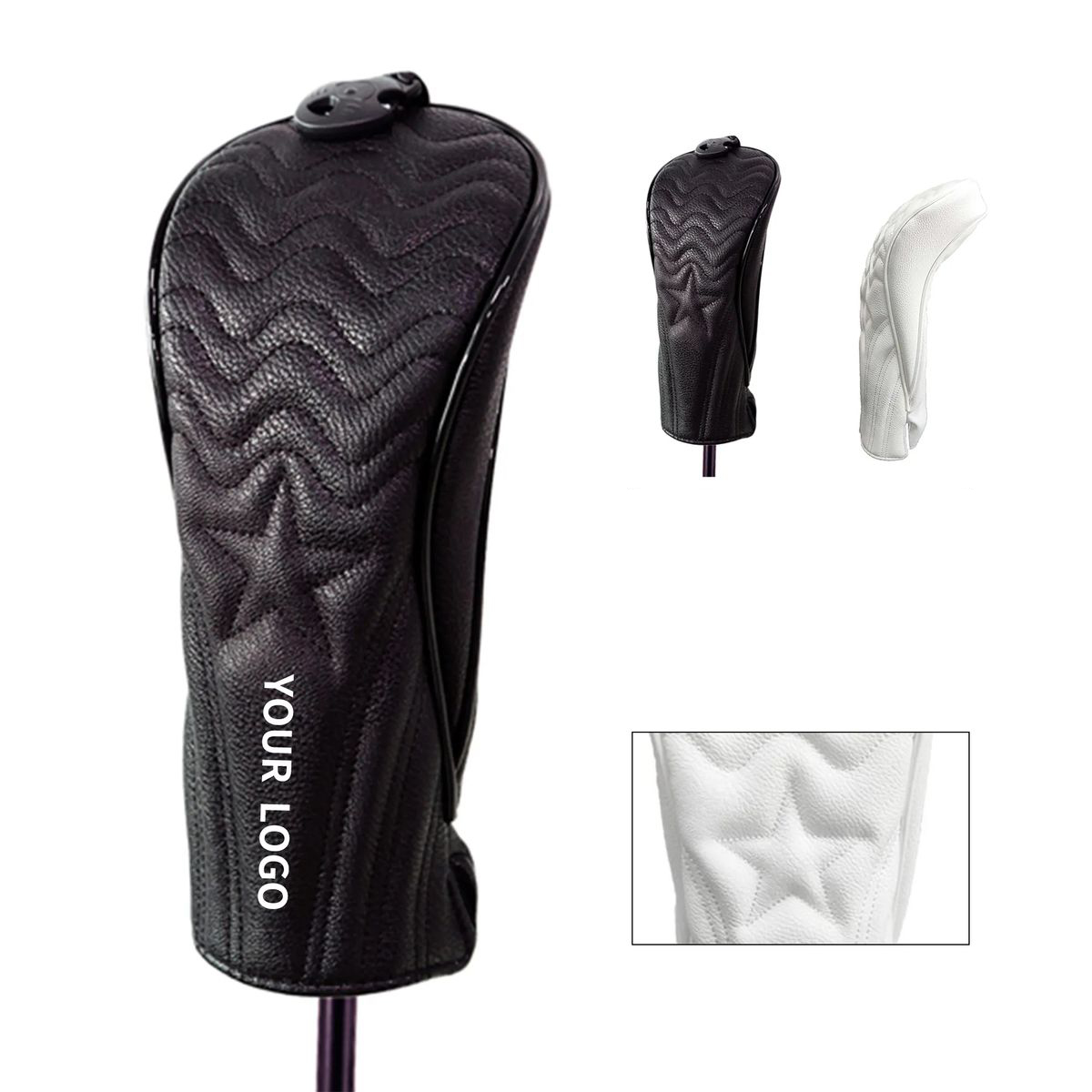 Polyurethane Golf Club Protector with Plush Lining 1