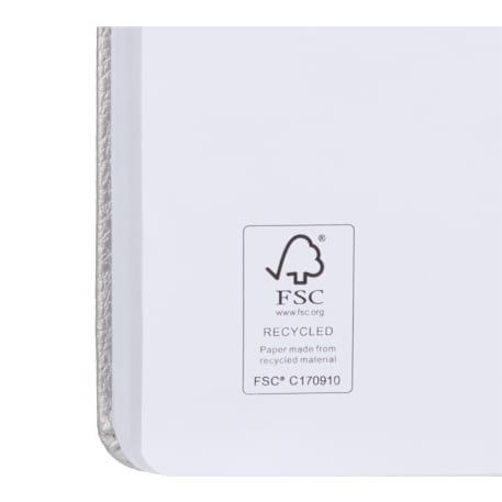 5” x 7” FSC® Recycled Pebble Hard Bound Journal 4