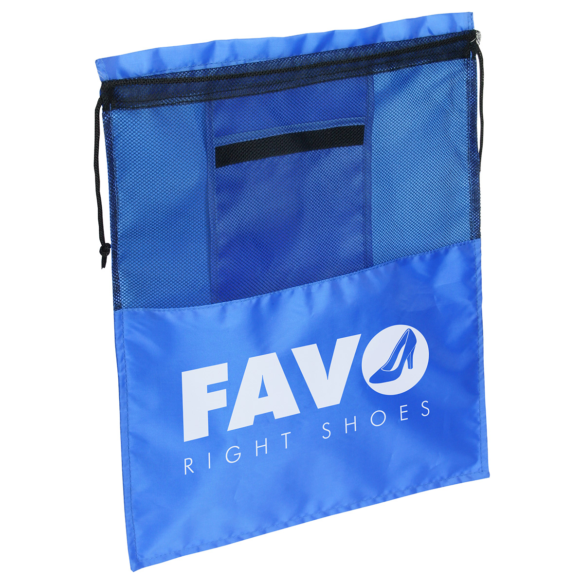 Solelo Travel Polyester Drawstring Shoe Bag 18
