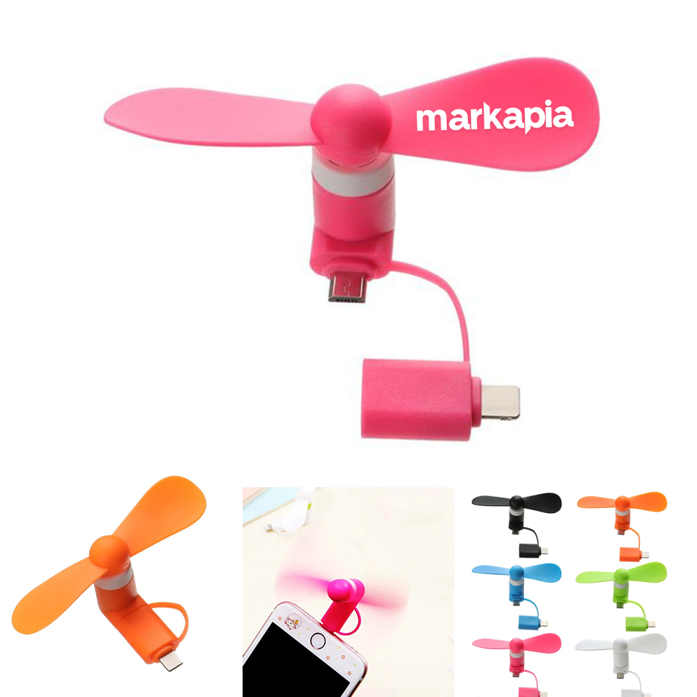 DuoBreeze Electric Fan - iPhone and Type C 2