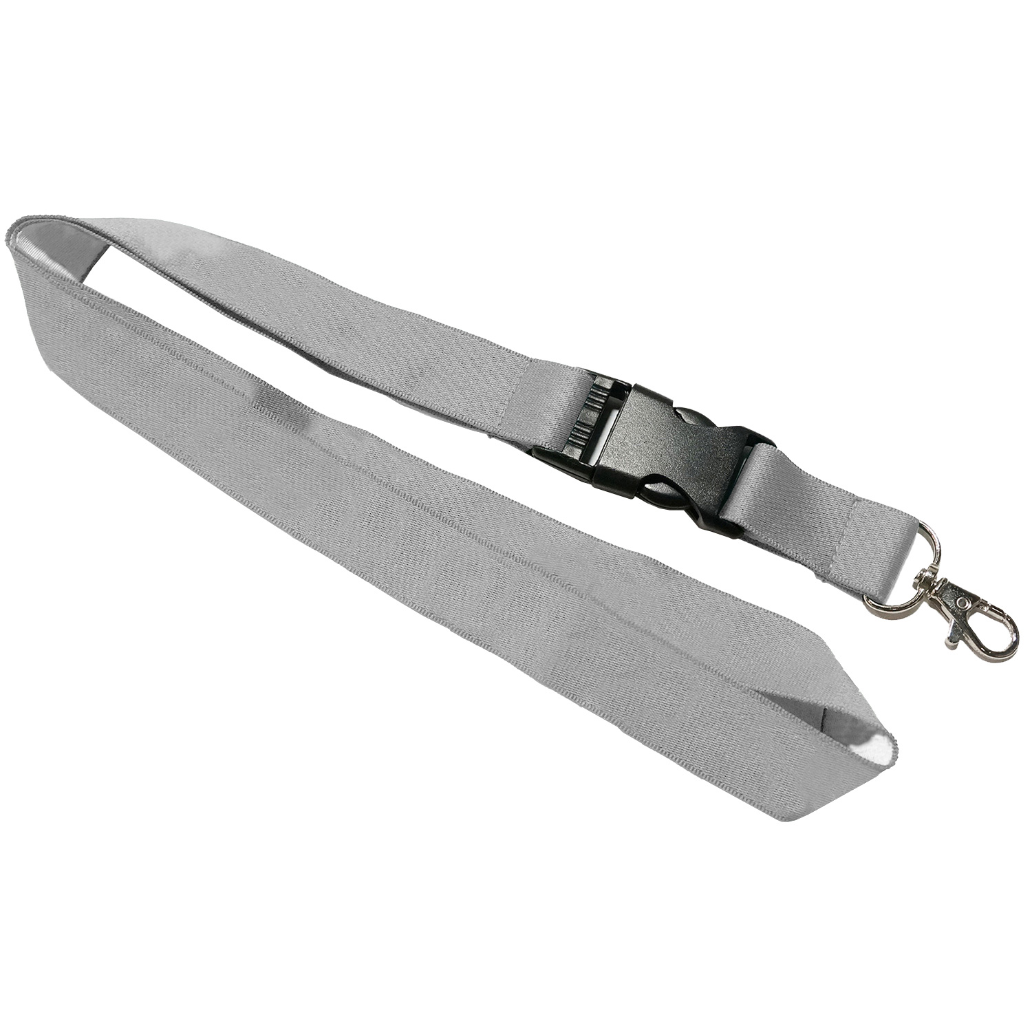 1" Woven Lanyards with Detachable Buckle Release 1