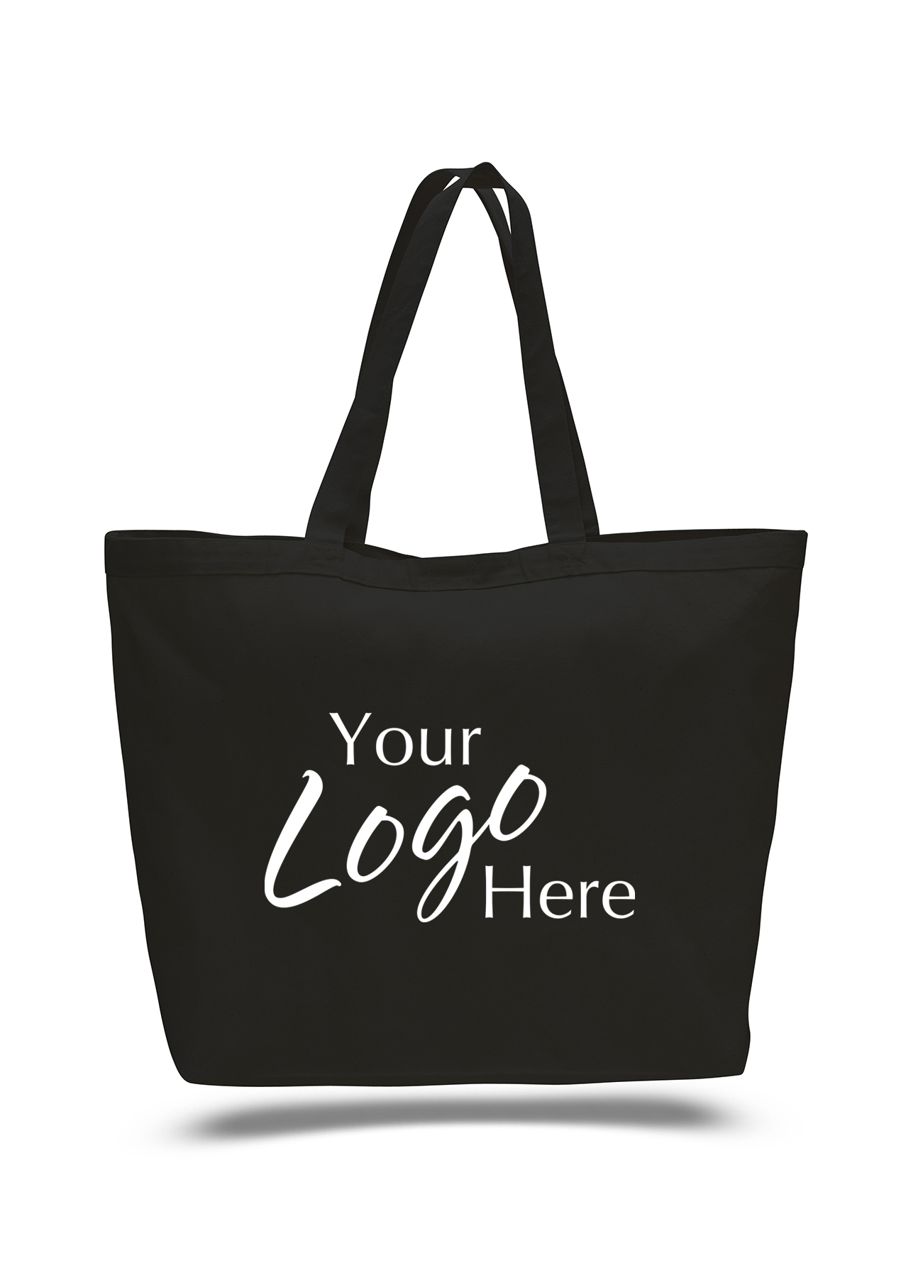 Canvas Tote Bag 23" W x 17" H with 6" Gusset, custom tote bag with logo imprint 11