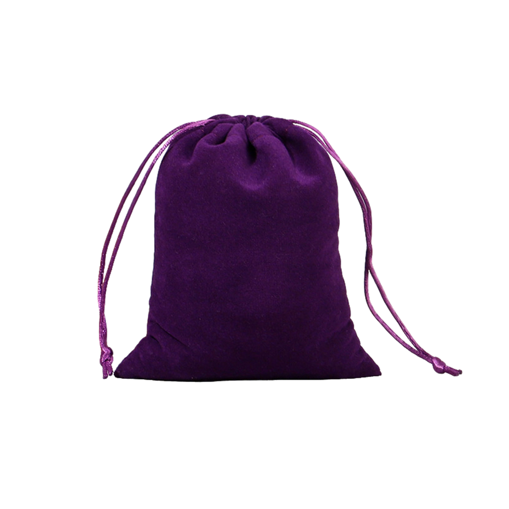 Velvet Gift Drawstring Pouch Dual Cord 13