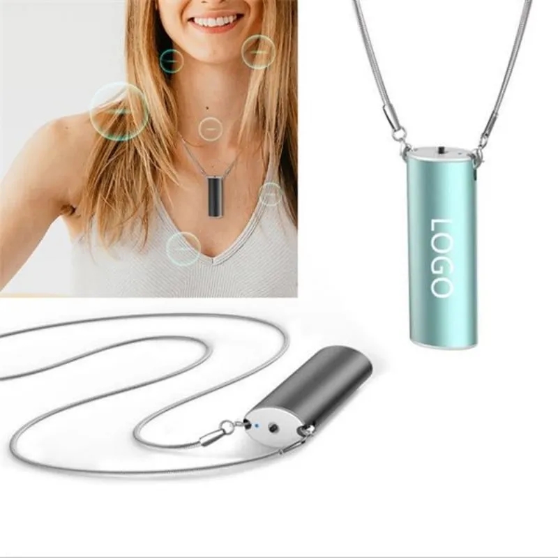 Mini Portable Wearable Necklace Air Purifier 4