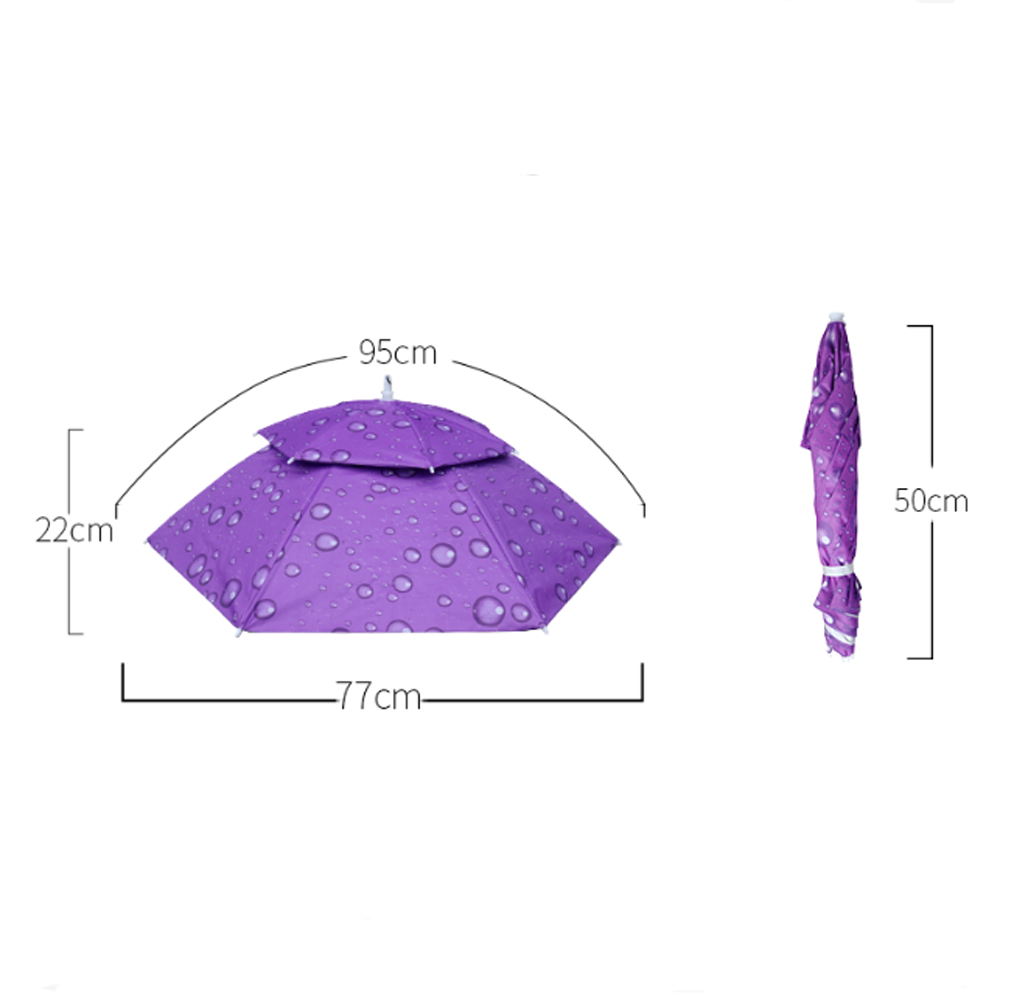 Double Umbrella Hat 4