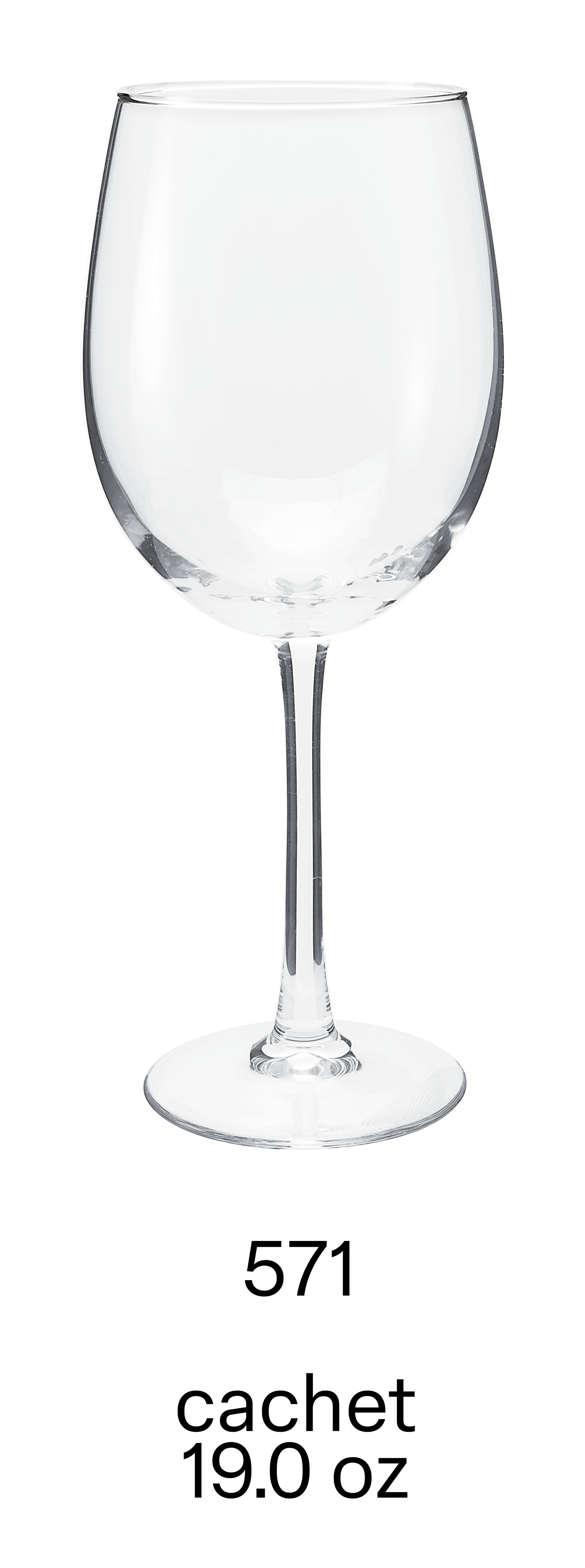 19 oz cachet white wine