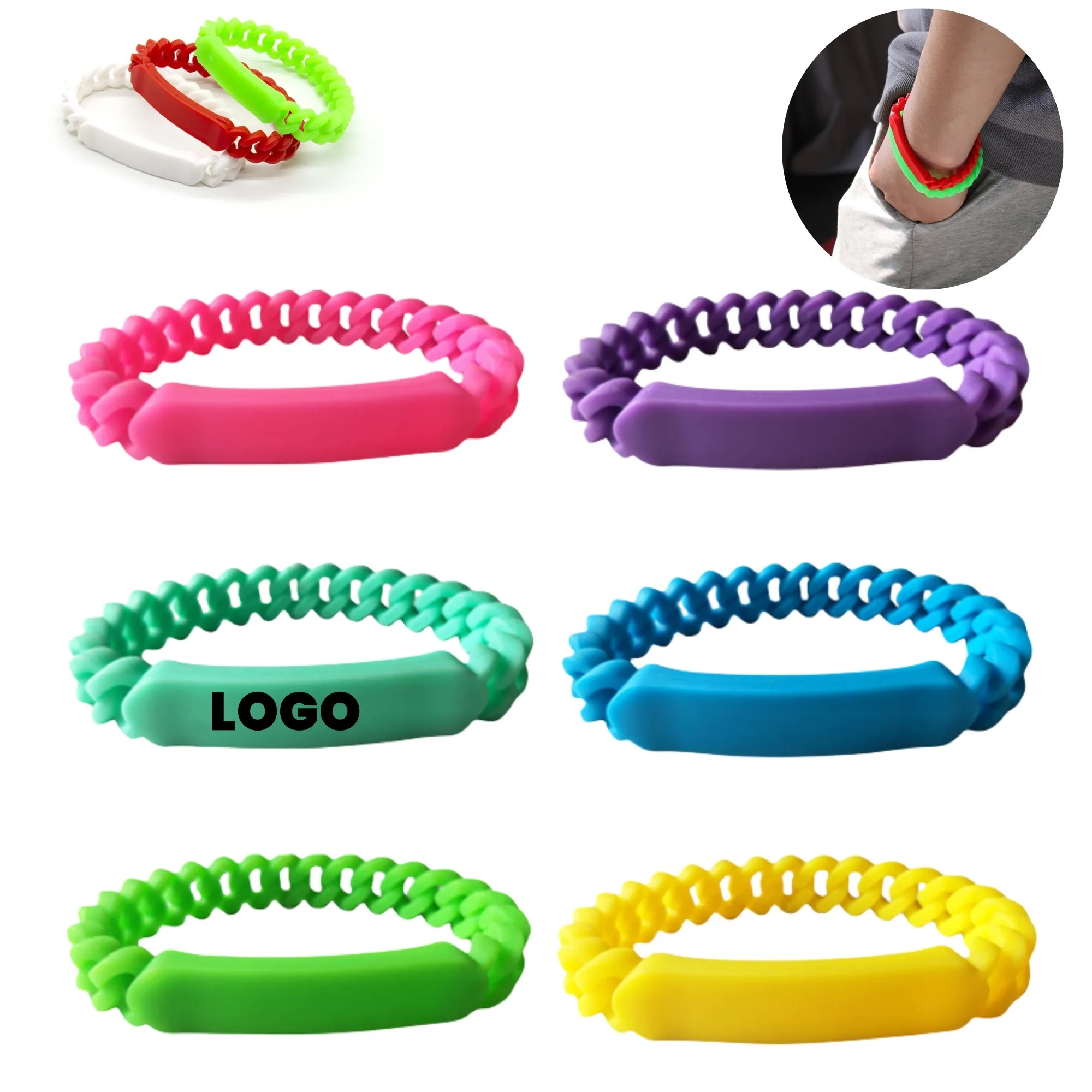 Creative Twist Silicone Bracelet 3