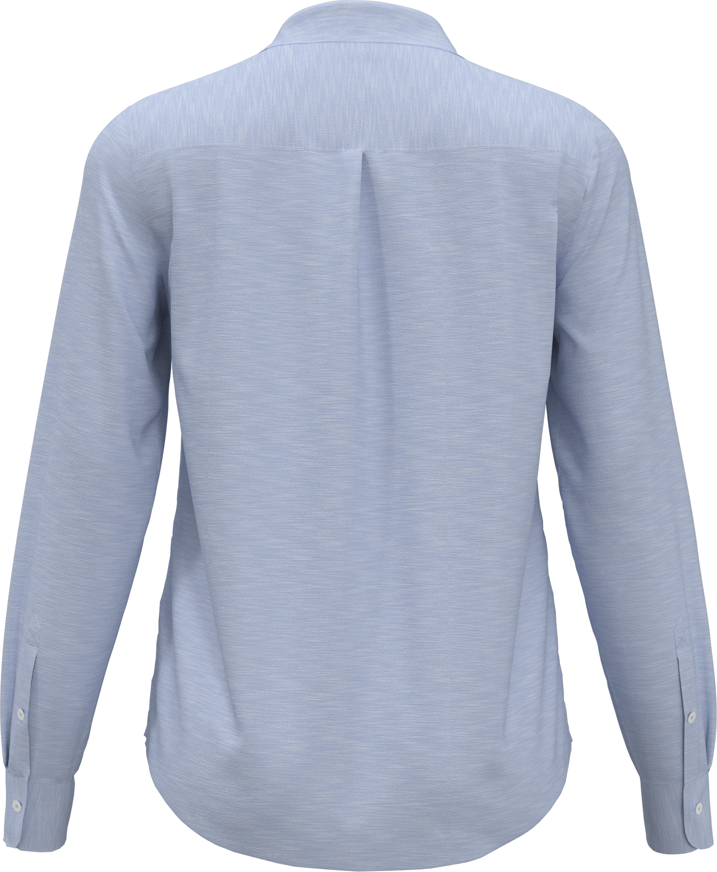 Heather Woven Long Sleeve Button Down Shirt 21