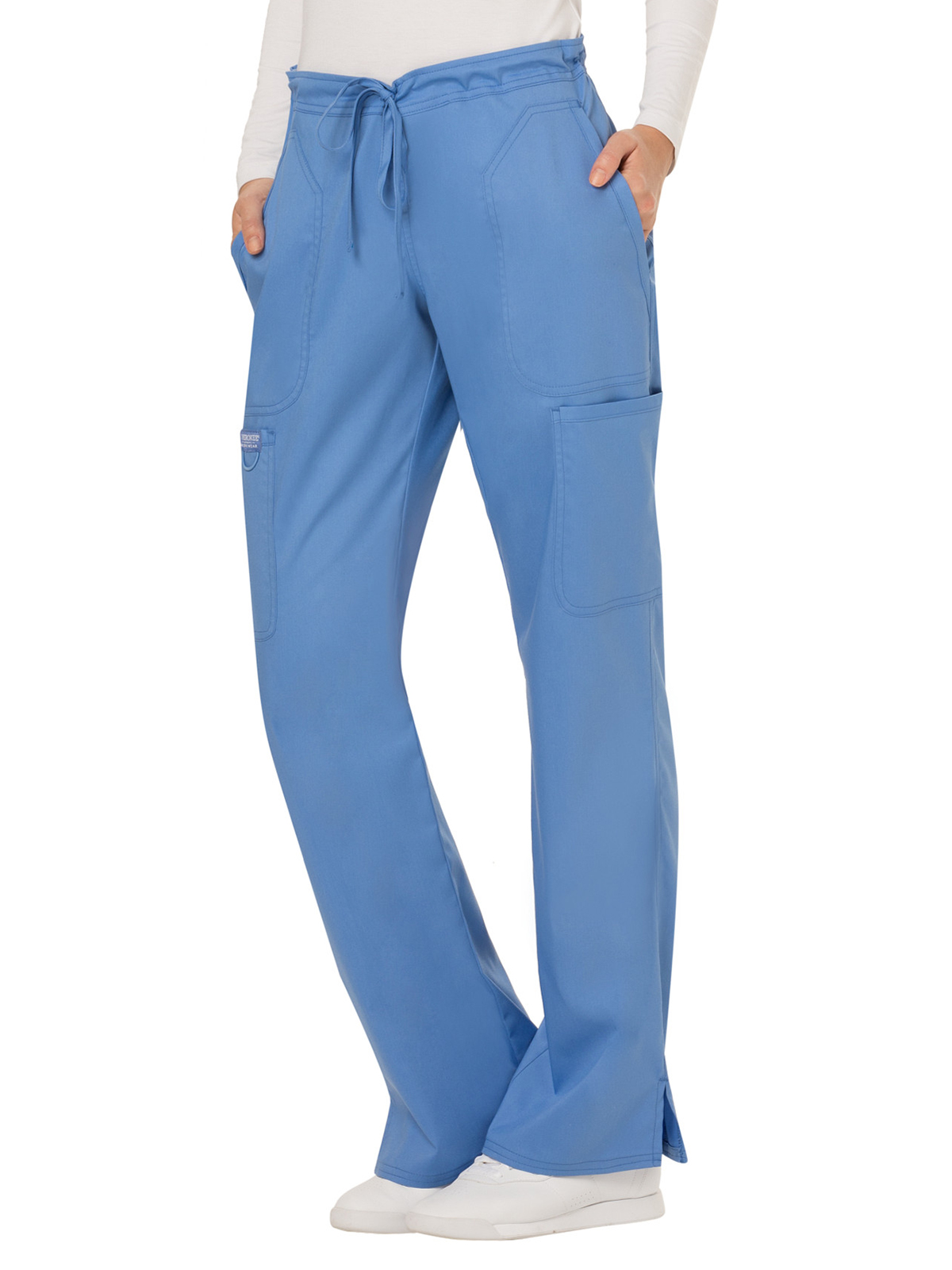 Cherokee - Workwear Revolution - Women's 5-Pocket Mid Rise Drawstring Pant 47