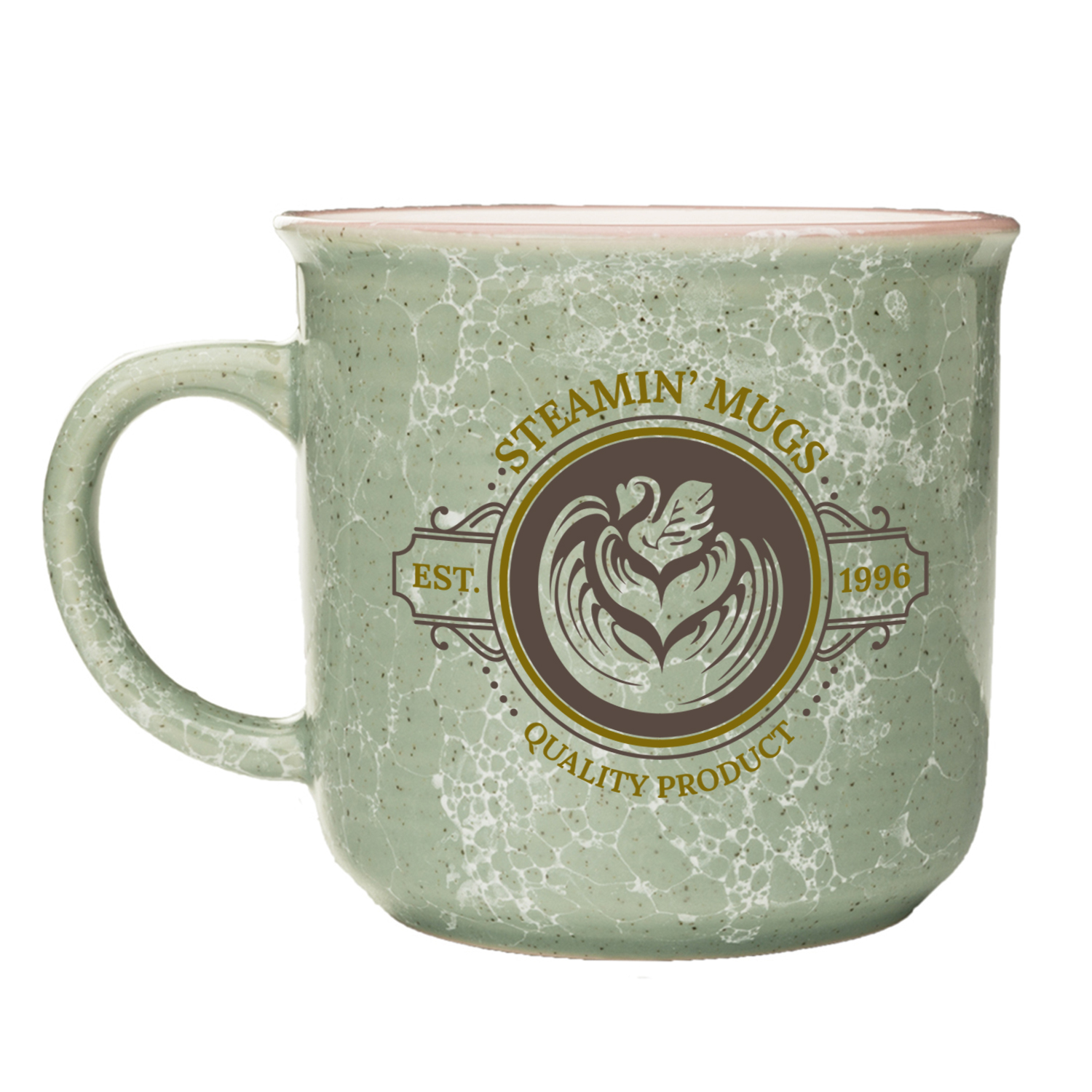 13 oz. Cairn Marble Coffee Mug (2 Color Imprint) 3