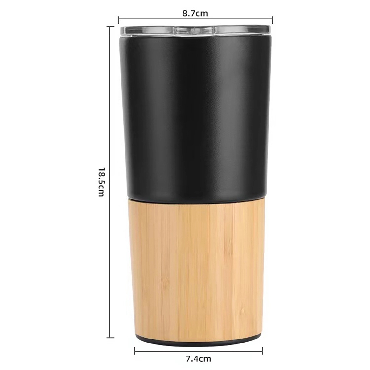 20 Oz Vacuum Insulated Bamboo Tumbler 10
