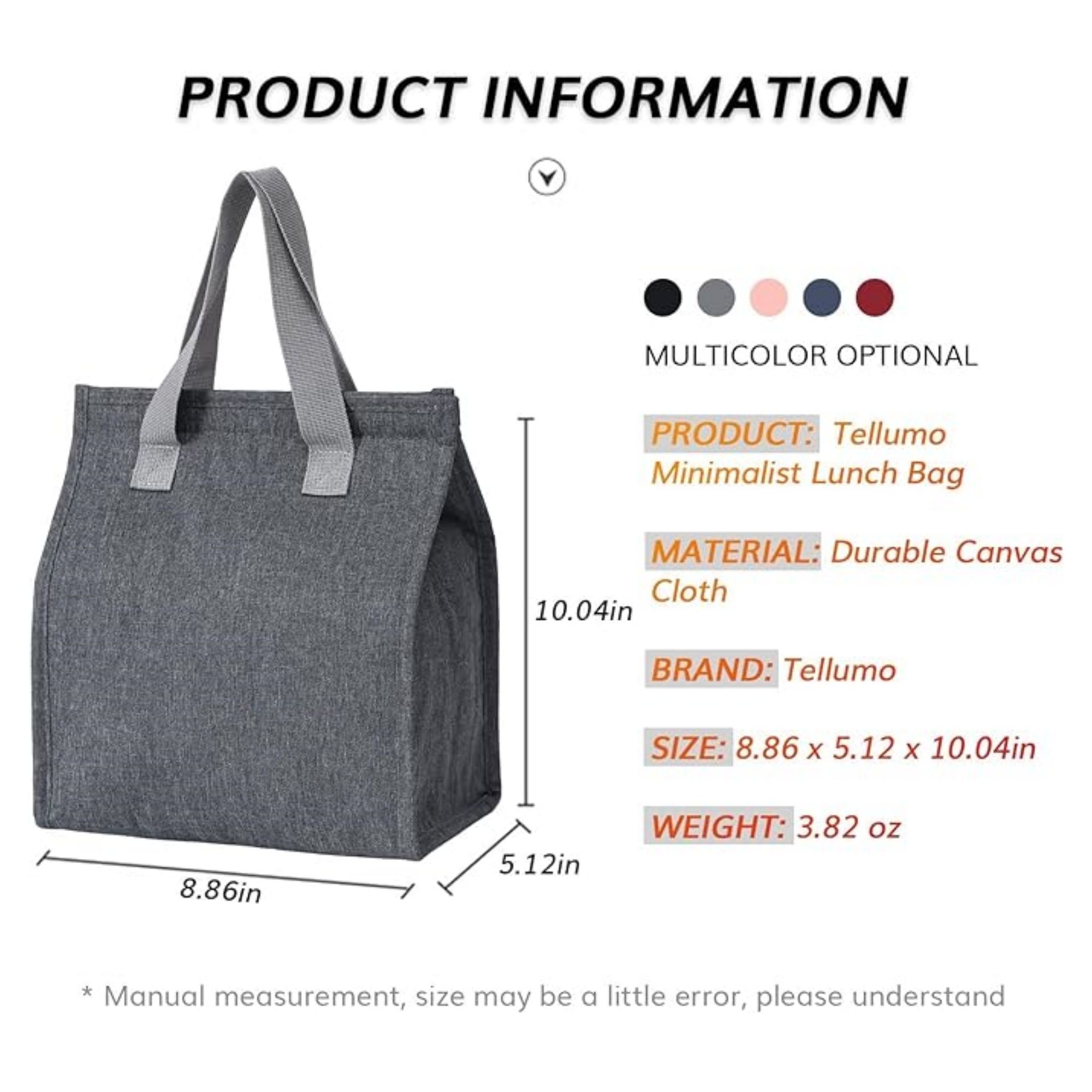 Reusable Insulated Lunch Bag 4