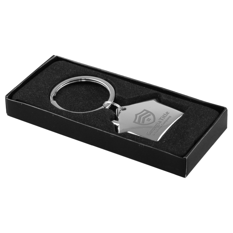 "Home Sweet Home" Laser Engraved Metal Keyholder 1