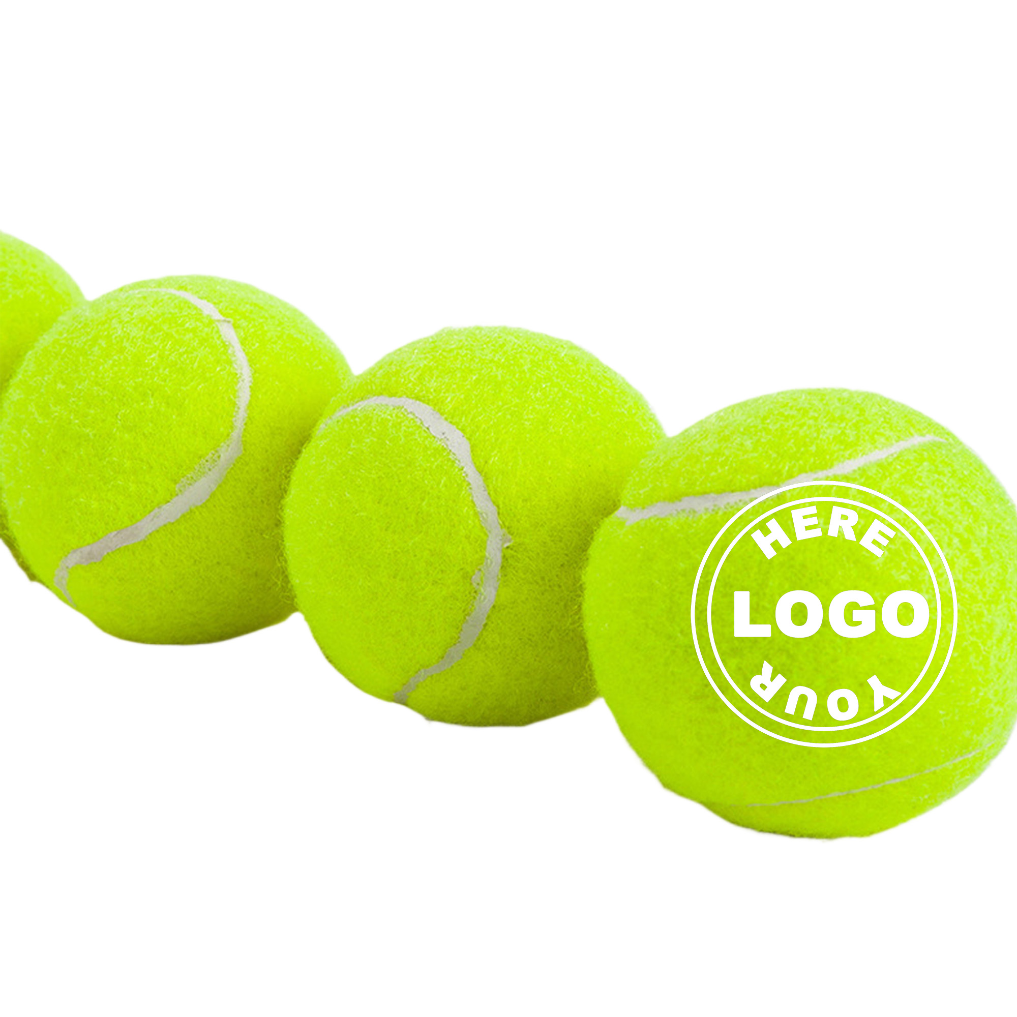 Custom Logo High Bounce Tennis Ball 2