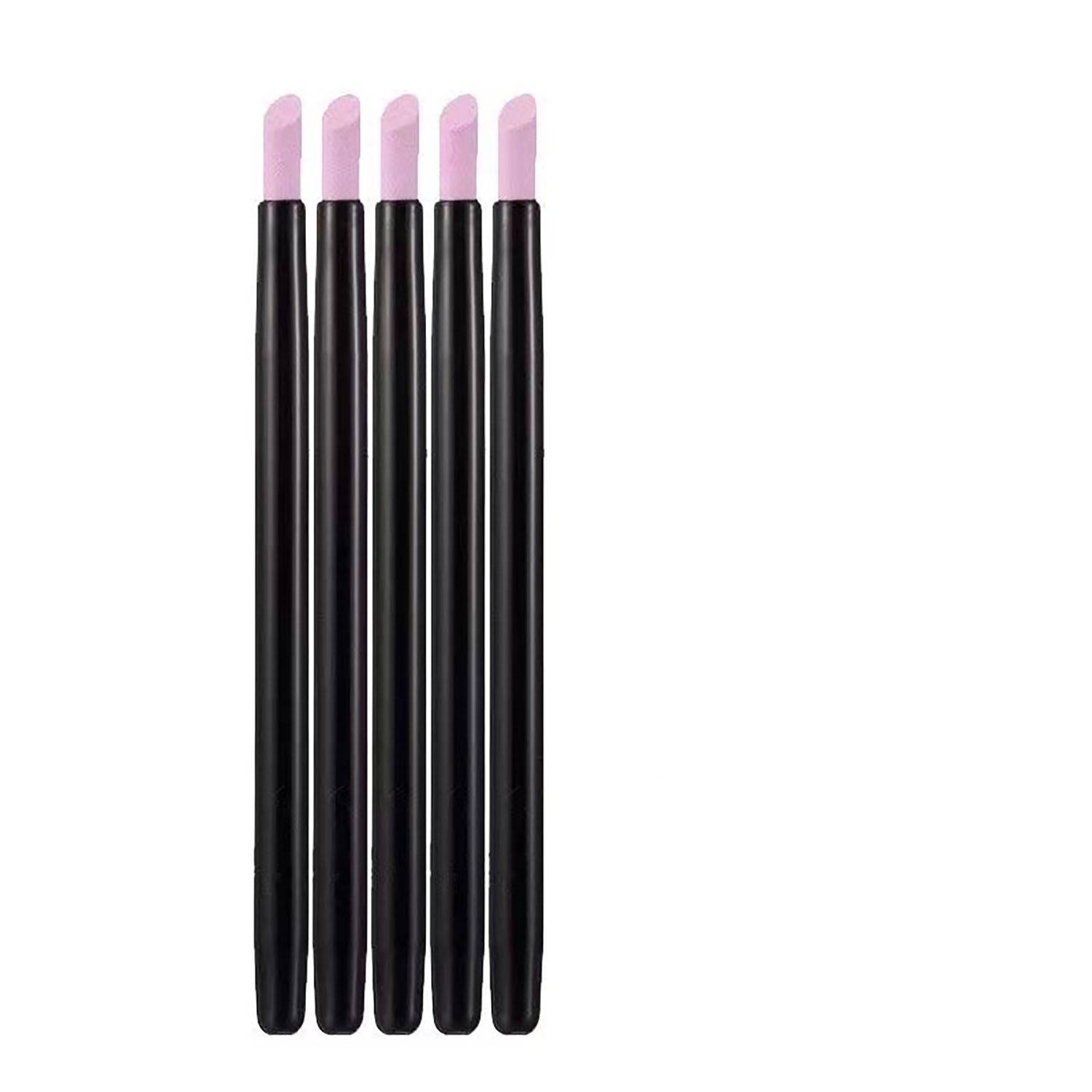5pcs Quartz Stone Scrub Pen Cuticle Remover Nail File 7
