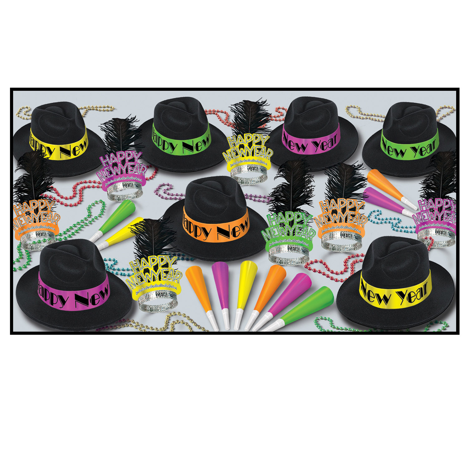 Neon Swing New Year Assortment For 50
