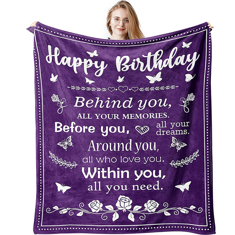 Plush Silk Touch Sublimation Blanket 290 GSM 5