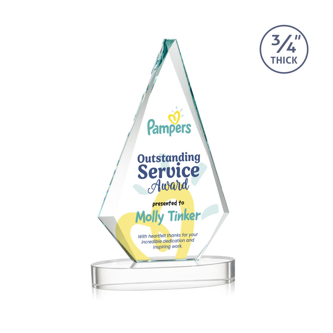 Windsor VividPrint™ Award on Alberton Base - Starfire 1