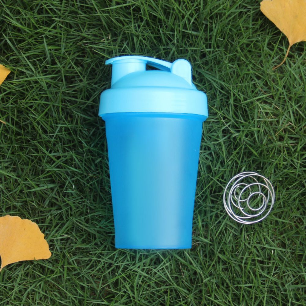 14 OZ Sport Shake Water Bottle with Stainless Steel Ball 4