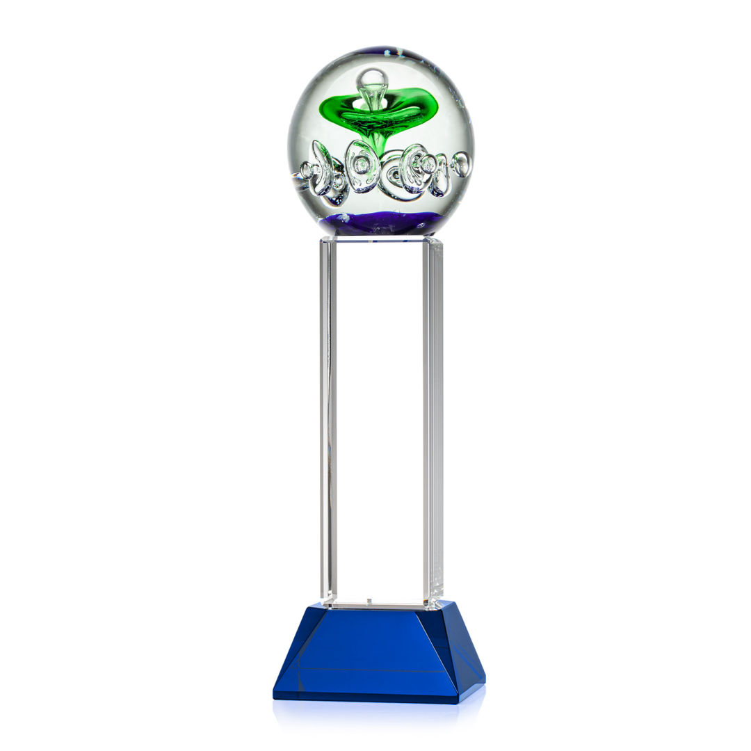 Aquarius Award on Stowe Base - Blue 3