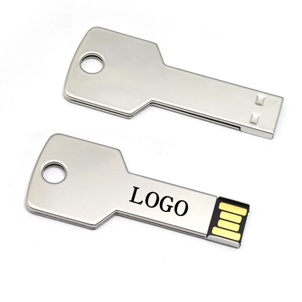 Metal Key Shaped USB Flash Drive 2