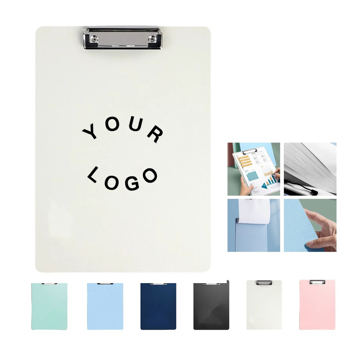 A4 Wall Mounted Clipboard Plastic Board 7
