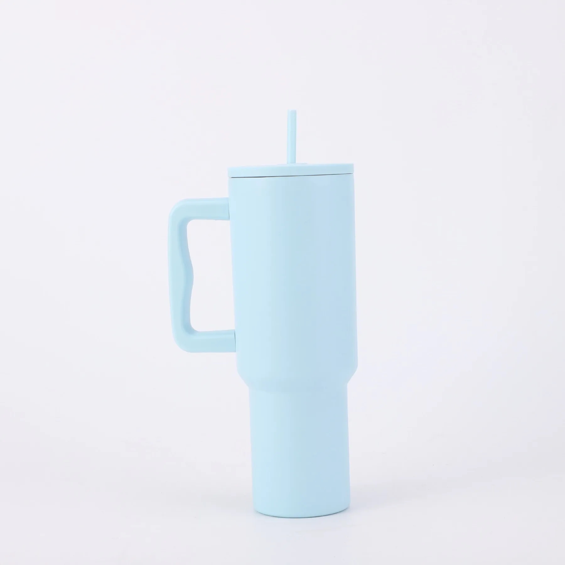 40 oz Tumbler with Handle and Straw Lid 11
