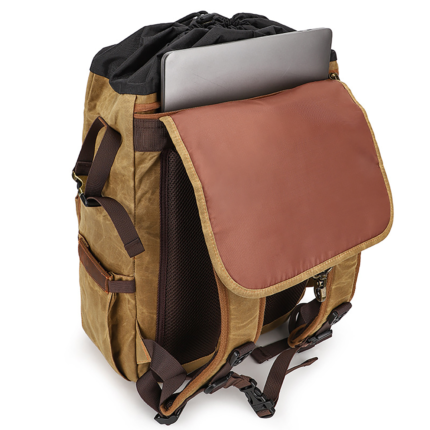 Canvas Waterproof Camera Backpack 7