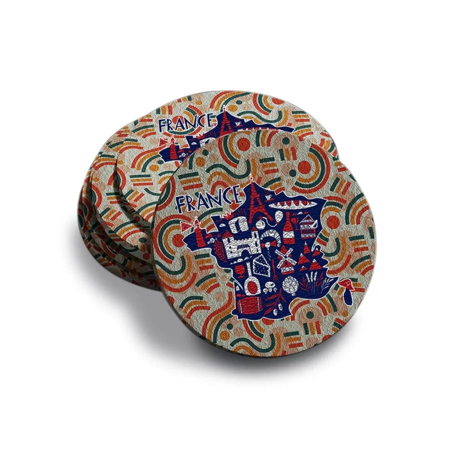 Hard Diatom Mud Coaster 6