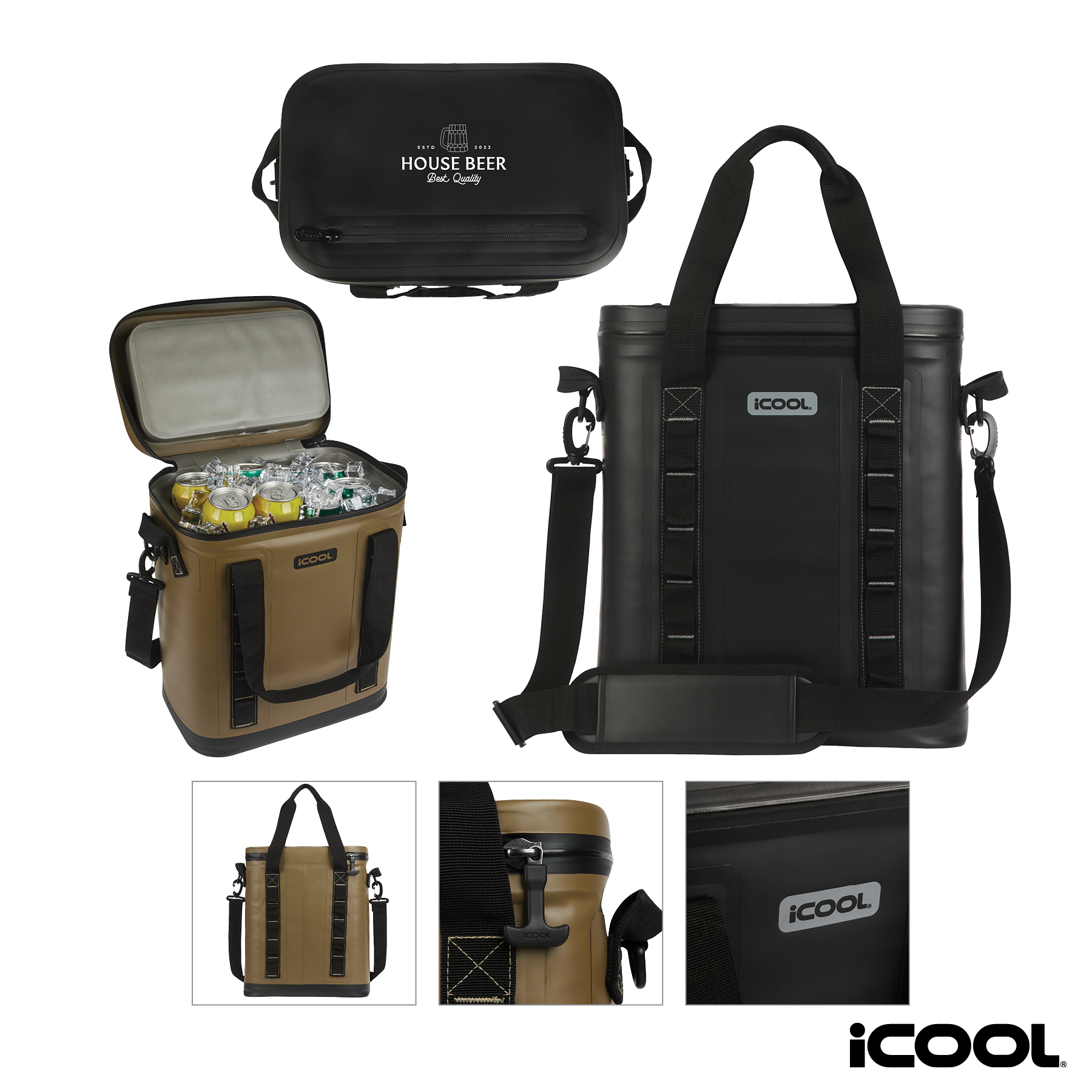 iCOOL® Teton 16-Can Waterproof Cooler 8