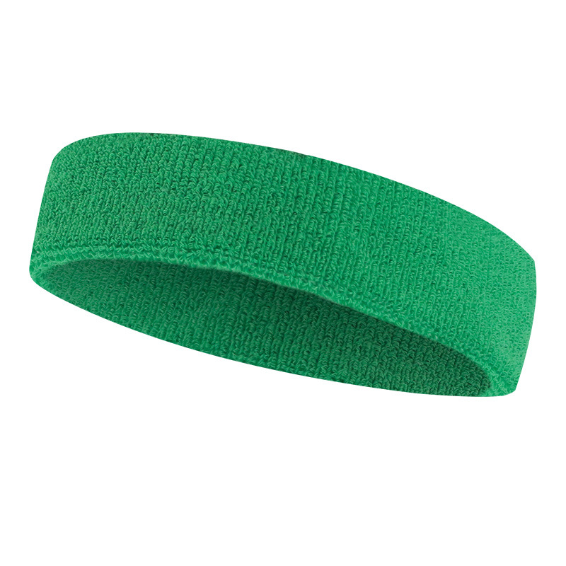 Cotton Terry Cooling Sports Headband With Embroidered Front 7.3" X 2.2" 14