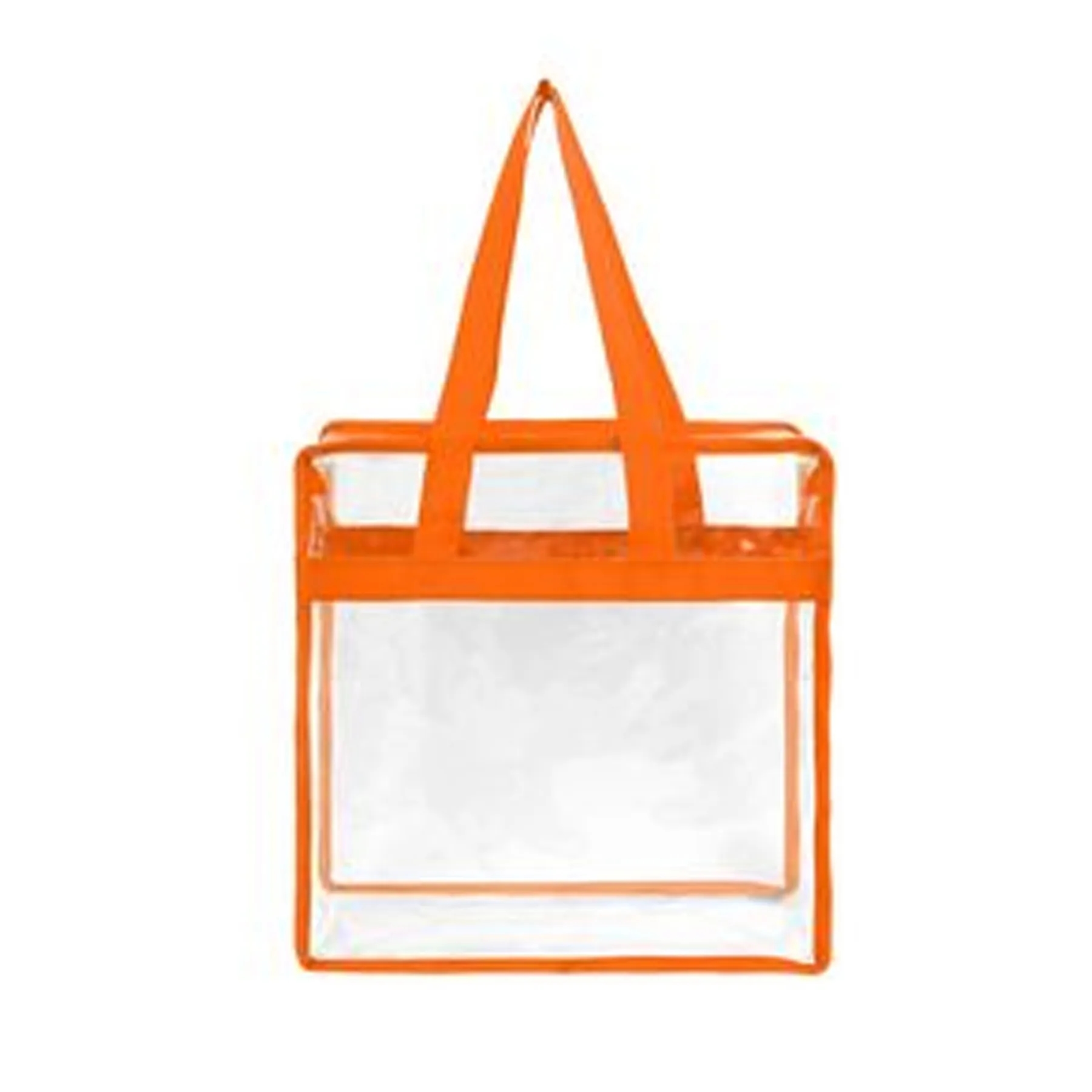 Clear Tote Bag With Zipper 9