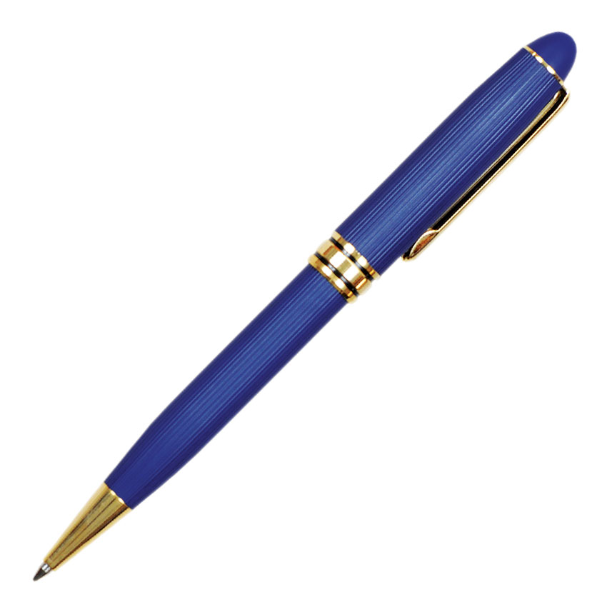 Saxon-III Luxury Ballpoint Pen with Gold Accents 2