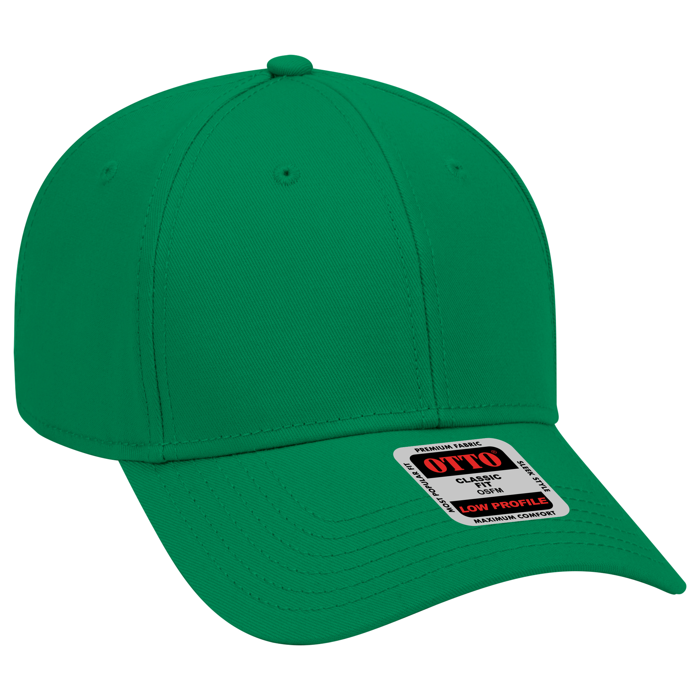 OTTO CAP® 6 Panel Low Profile Baseball Cap 3