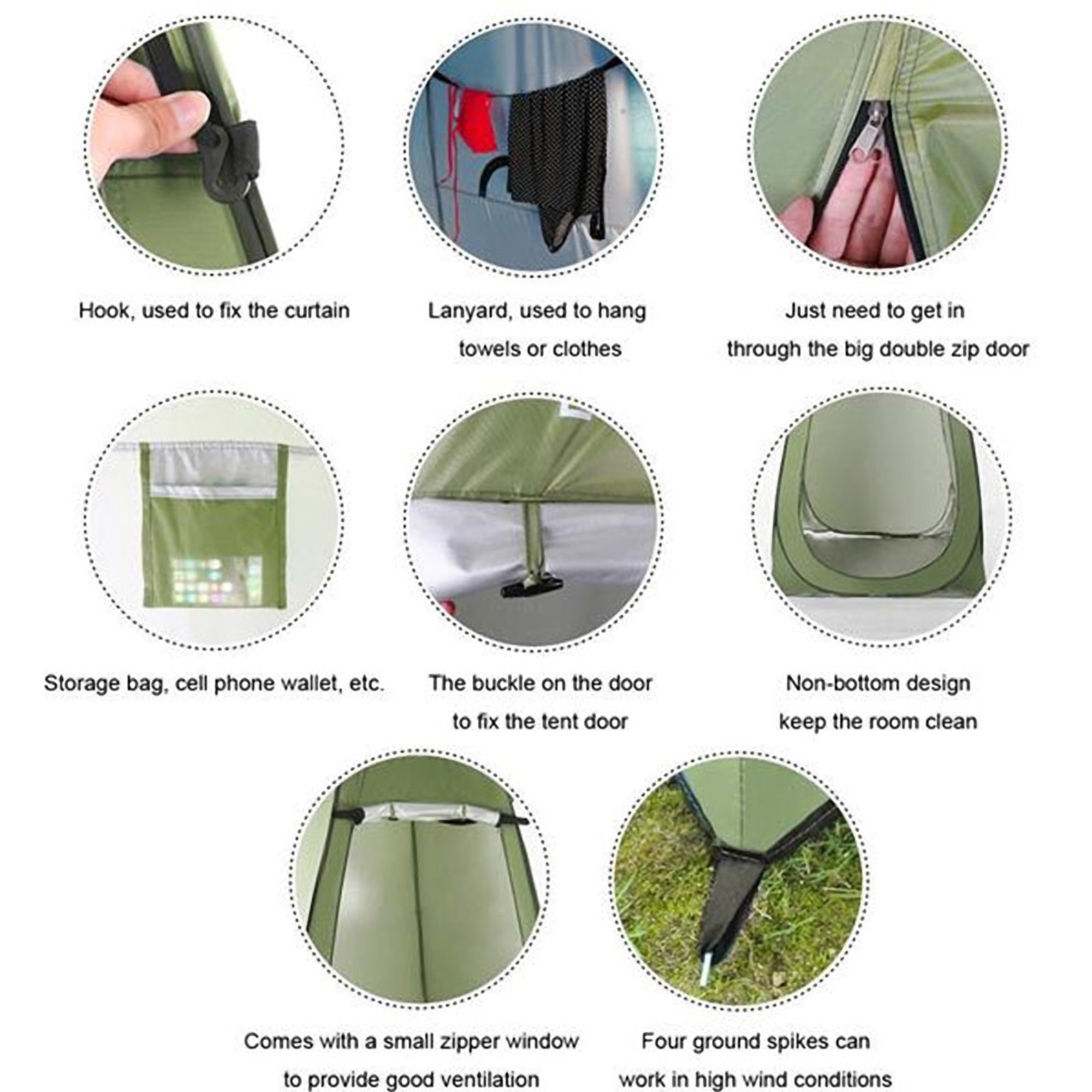 Personal Pop Up Privacy Tent 2