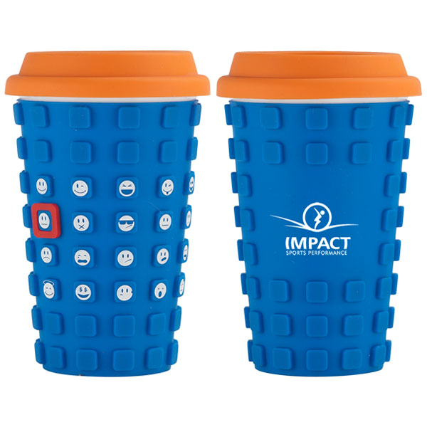 14 oz Sili Square with Faces Tumbler 6