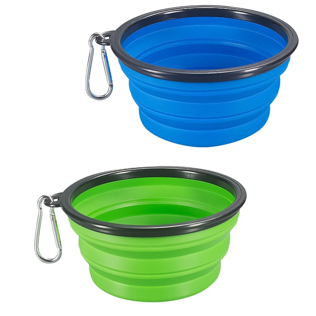 Pet Portable Travel Bowl With Free Carabiner And LOGO Custom 6