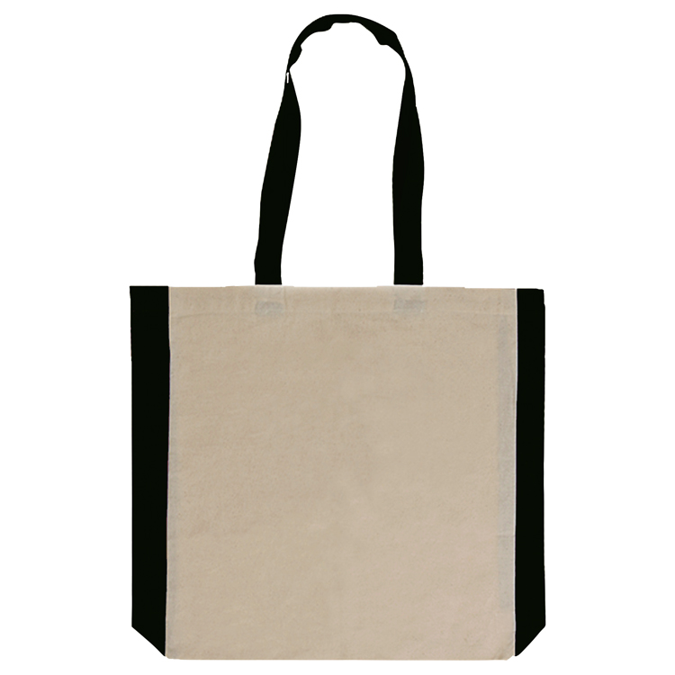 Side Color Cotton Tote 8