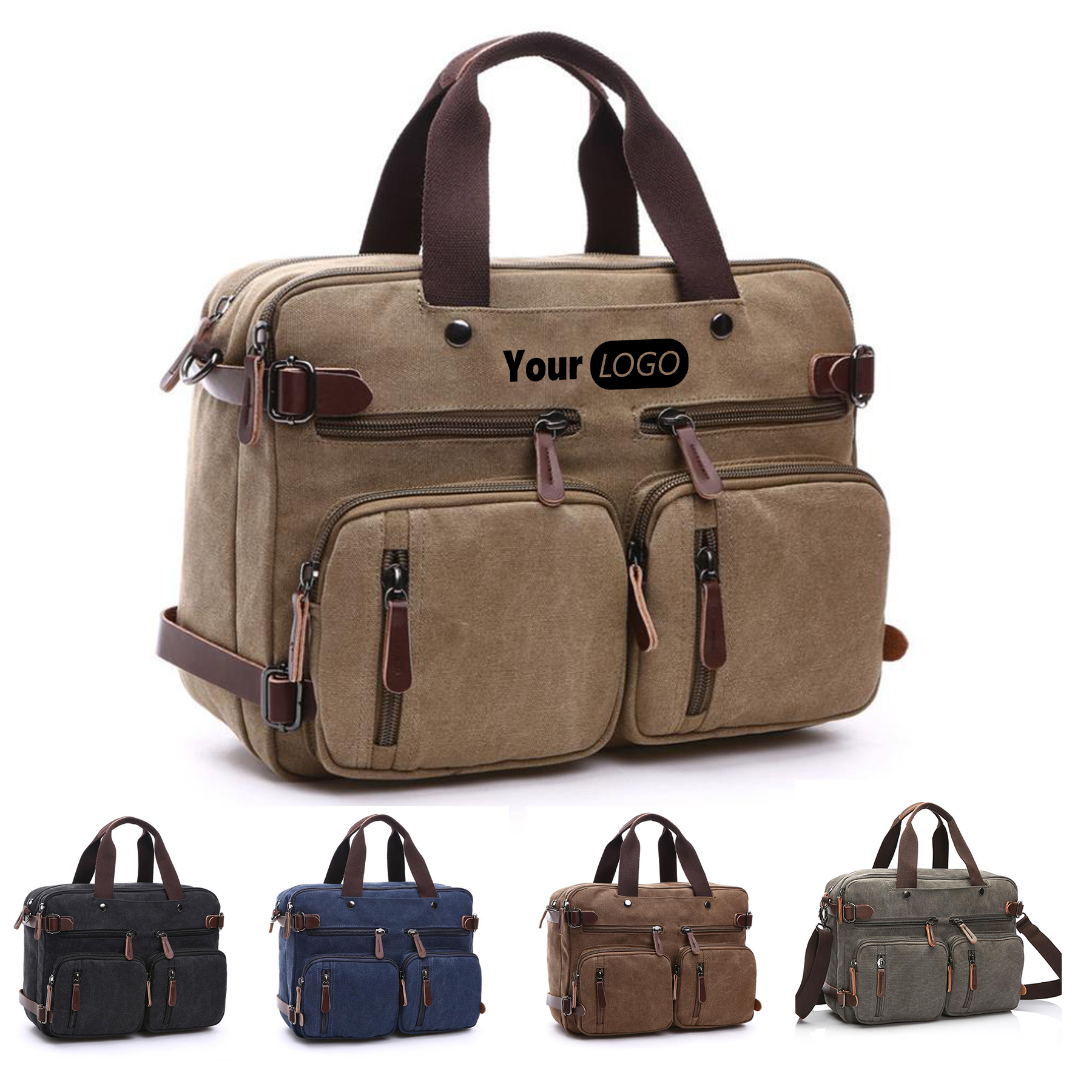Canvas Wearable Duffel bag 6
