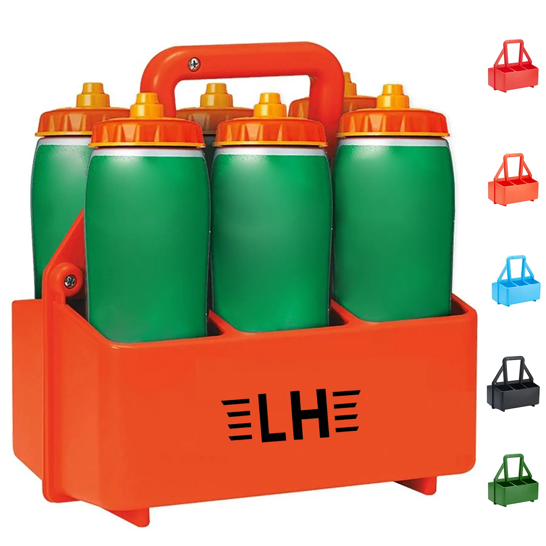 6 Pack Portable Plastic Beer Basket 4