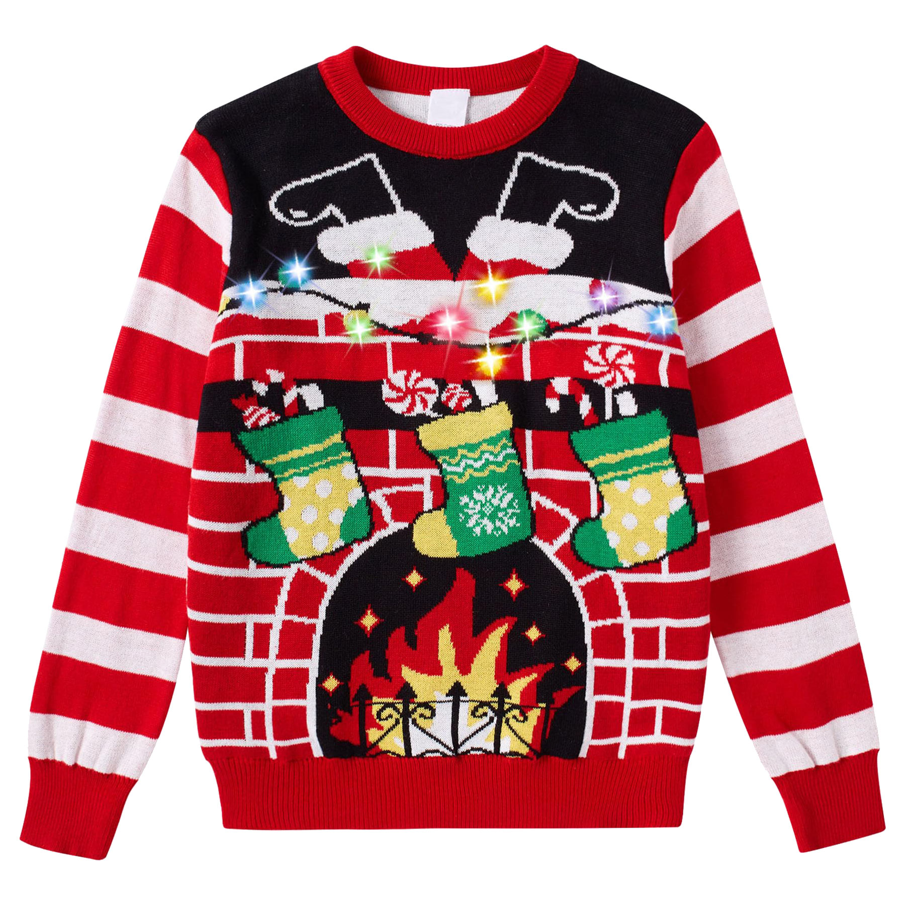 Completely Custom 100% Acrylic Jacquard Knitted Sweater 9