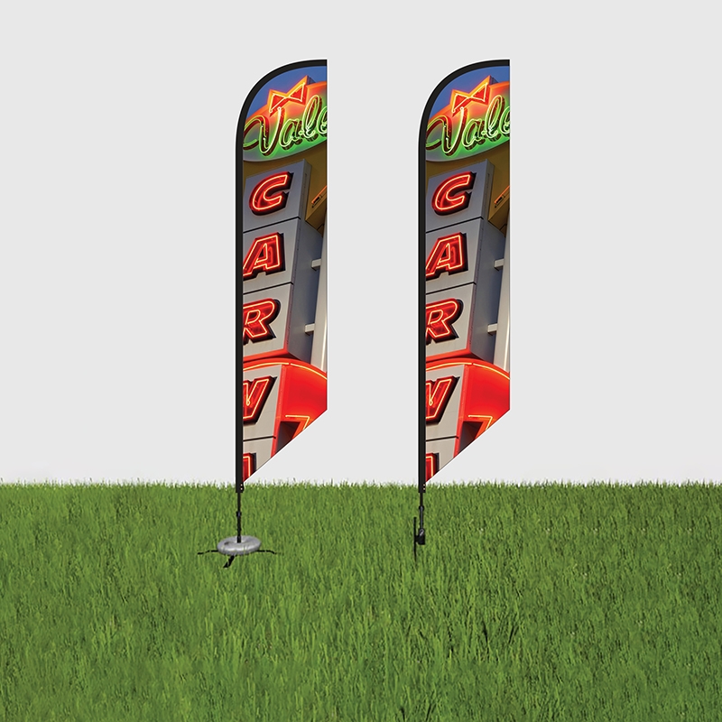 DisplaySplash 13' Double-Sided Custom Feather Flag 7