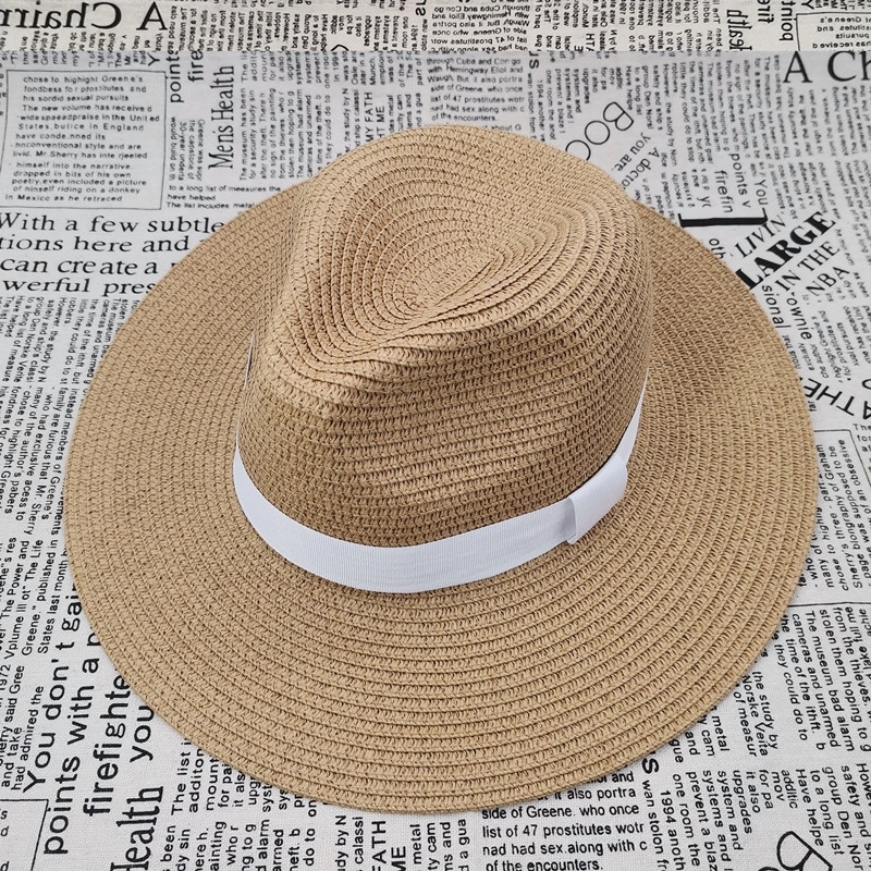 Straw Fedora Hat 1