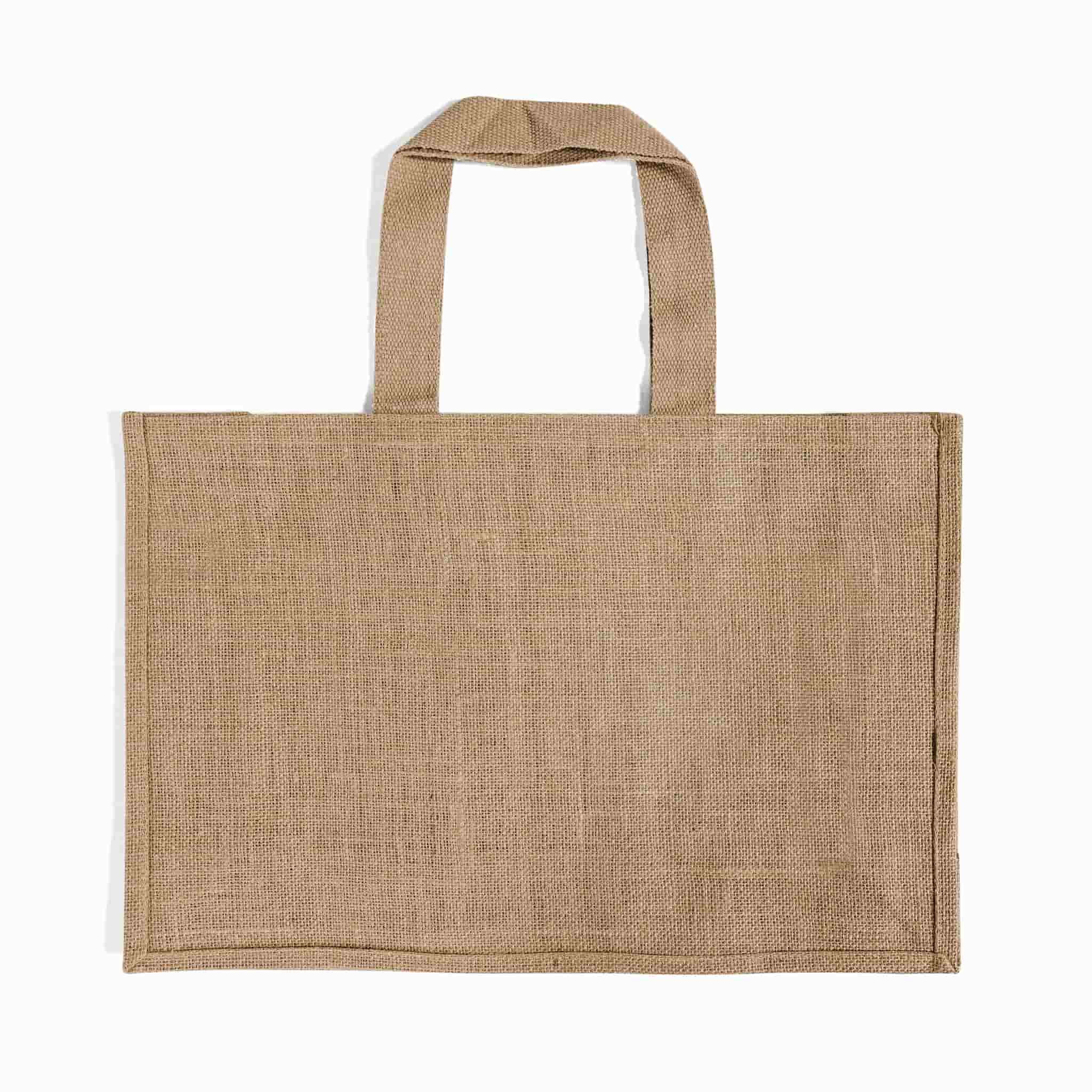 Carry All Jute Tote Bag, custom tote bag with logo imprint 9
