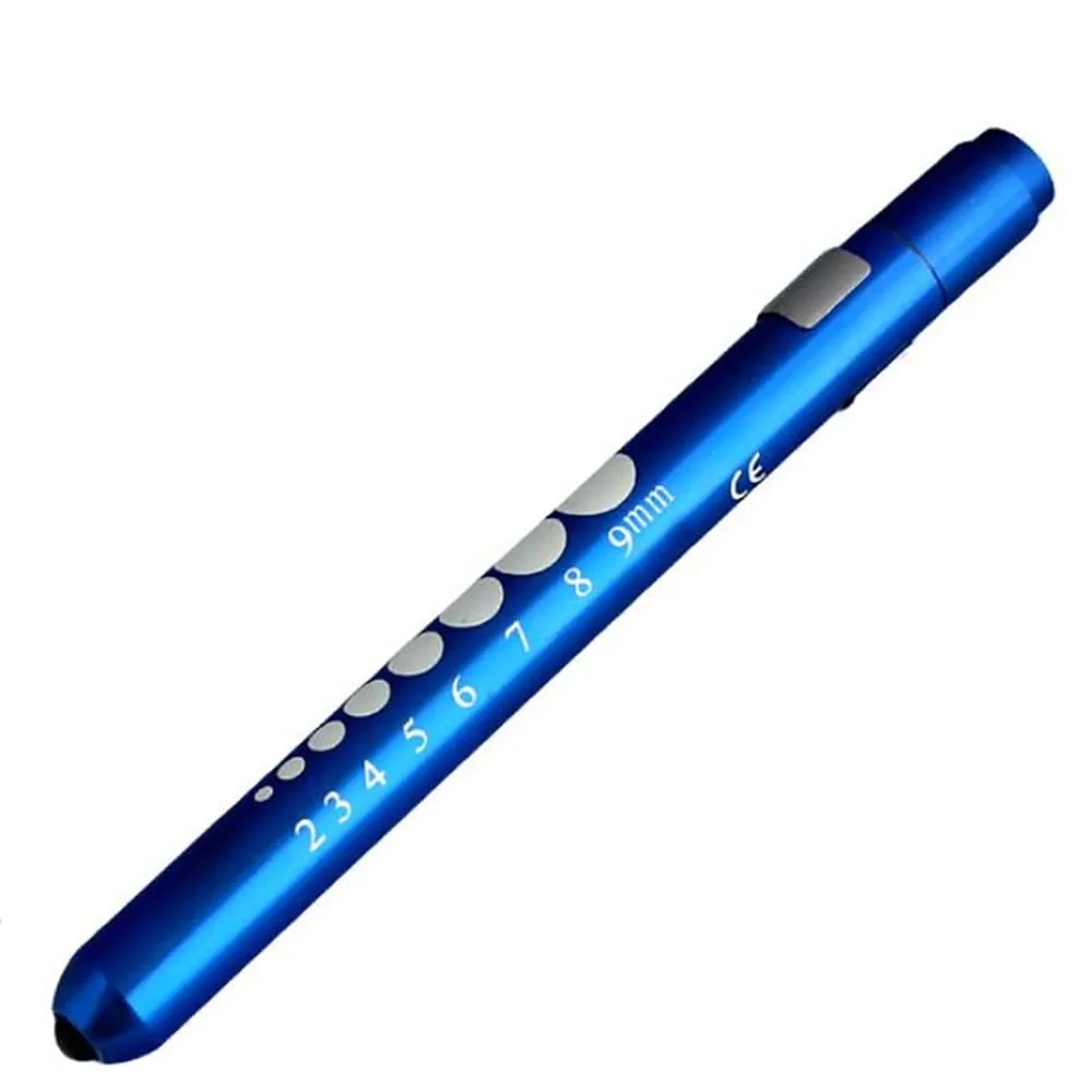 Clickable Led Medical Penlight With Pupil Gauge MOQ10 7